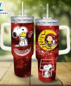 Snoopy Pattern 40oz Tumbler with…