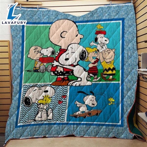 Snoopy,Snoopy And Charlie Brown The Peanuts Cartoon 340 Gift Lover Blanket Mother Day Gift