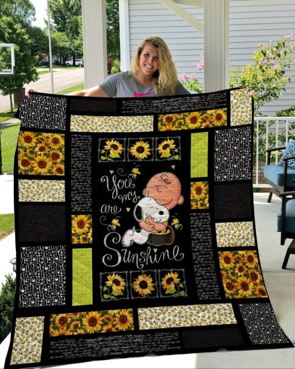Snoopy,Snoopy And Charlie Brown You Are My Sunshine The Peanuts Cartoon 341 Gift Lover Blanket Mother Day Gift
