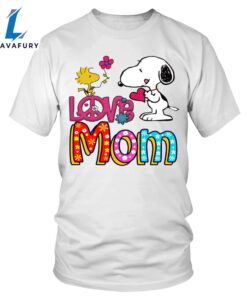 Snoopy Love Mom Happy Mother’s Day Shirt