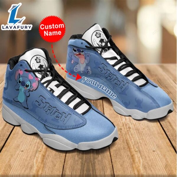 Stitch 5 Personalized Name Air JD13 Sneakers Custom Shoes