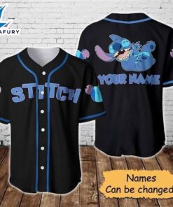 Stitch Baseball Shirt Disney Stitch Baseball Jersey 1