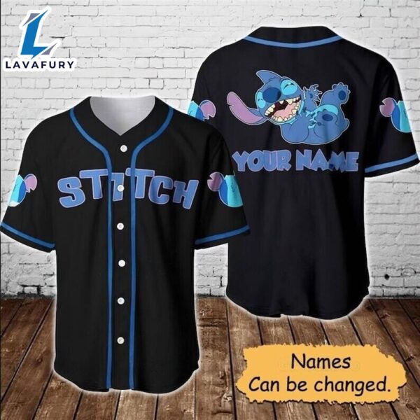 Stitch Baseball Shirt Disney Stitch Baseball Jersey,