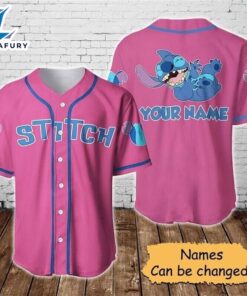 Stitch Baseball Shirt Disney Stitch…