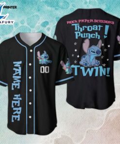 Stitch Cute Baseball Jersey –…
