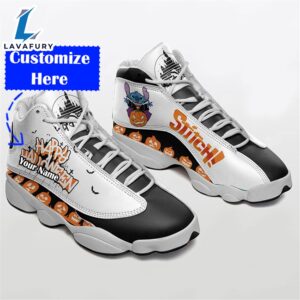 Stitch Happy Halloween Custom JD13 Shoes Shoes Personalize Name Sport Sneakers