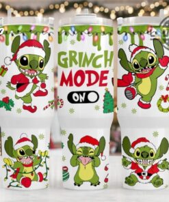 Stitch Stanley Cup 40Oz Christmas…
