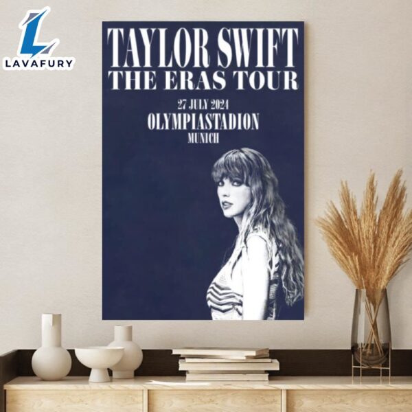 Taylor Swift Eras Stadium 2024 World Tour Poster Canvas