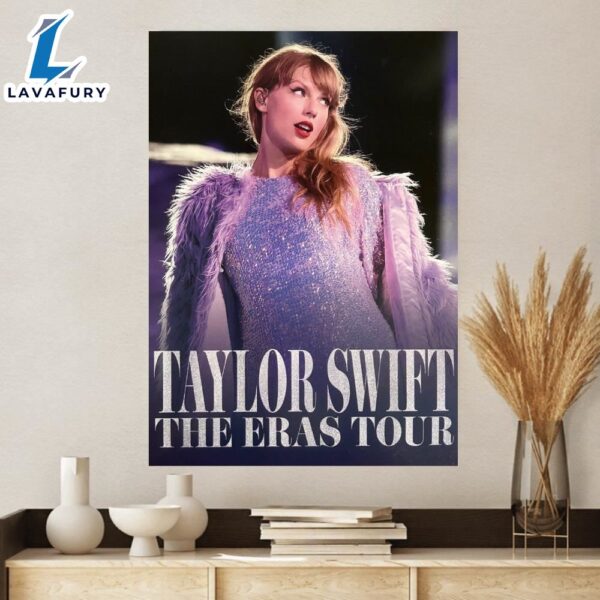 Taylor Swift Eras Tour Movie Poster 2024 Canvas