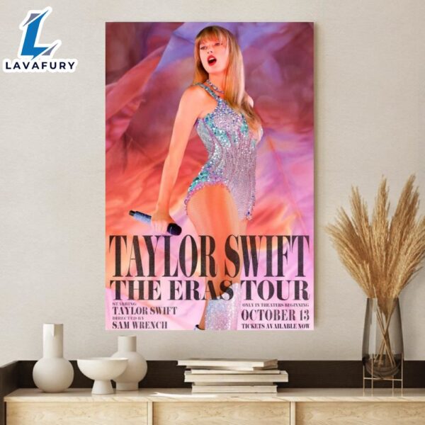 Taylor Swift The Eras Tour October 13 Poster Canvas