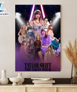 Taylor Swift The Eras Tour Poster 2024 Canvas