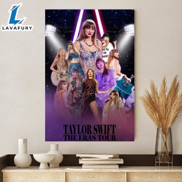 Taylor Swift The Eras Tour Poster 2024 Canvas