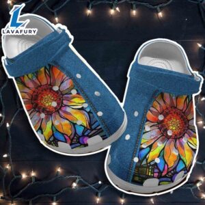 The Colorful Natural Sunflower Shoes…