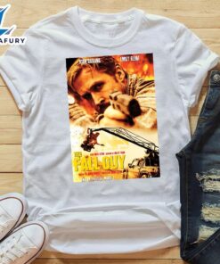 The Fall Guy Movie Poster, The Fall Guy 2024 Classic Vintage Movie Poster Unisex T-Shirt