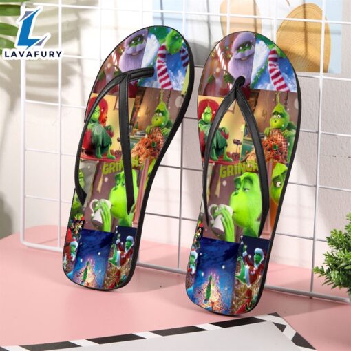 The Grinch Christmas Gift For Fan Flip Flop Shoes