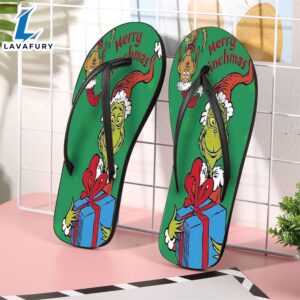 The Grinch Christmas Merry Grinchmas Gift For Fan Flip Flop Shoes