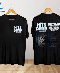 Tobymac Hits Deep Tour 2024 Dates T-Shirt