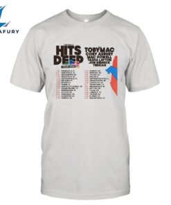 Tobymac Hits Deep Tour 2024 Performance Schedule T-Shirt