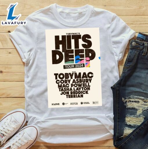 Tobymac’s Hits Deep Tour 2024 Unisex T-Shirt