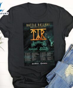 Tyr Announces Battle Ballads North American Headlining Tour 2024 Unisex T-Shirt