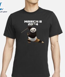 Vintage Kung Fu Panda 4 March 8 2024 Unisex T-Shirt