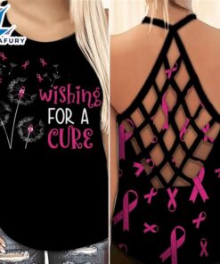 Breast Cancer Awareness Criss-Cross Tank…