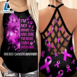 Breast Cancer Awareness Criss-Cross Tank…