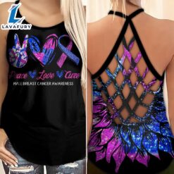 Breast Cancer Awareness Criss-Cross Tank…