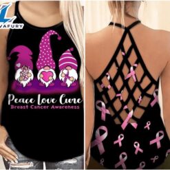 Breast Cancer Awareness Criss-Cross Tank…