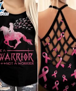 Breast Cancer Awareness Criss-Cross Tank…