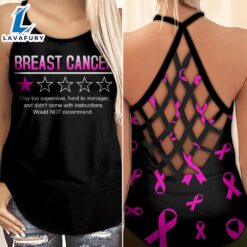 Breast Cancer Awareness Criss-Cross Tank…