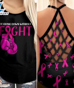 Breast Cancer Awareness Criss-Cross Tank…