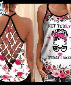 Breast Cancer Awareness Criss-Cross Tank…