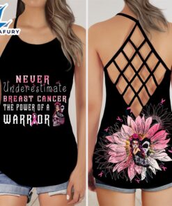 Breast Cancer Awareness Criss-Cross Tank…