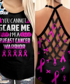 Breast Cancer Awareness Criss-Cross Tank…