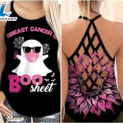 Breast Cancer Awareness Criss-Cross Tank…