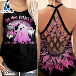 Breast Cancer Awareness Criss-Cross Tank…