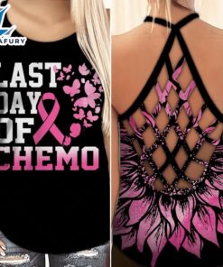 Breast Cancer Awareness Criss-Cross Tank…