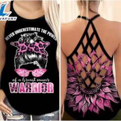 Breast Cancer Awareness Criss-Cross Tank…