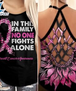 Breast Cancer Awareness Criss-Cross Tank…