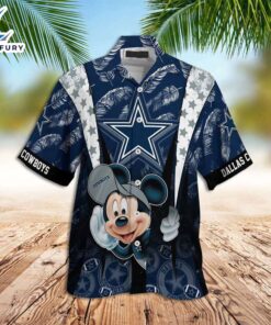 Dallas Cowboy Hawaiian Shirt Mickey…