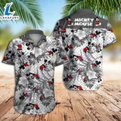 Disney Hawaiian Shirt Mickey Mouse…