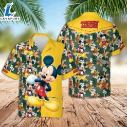 Disney Hawaiian Shirt Mickey Mouse…