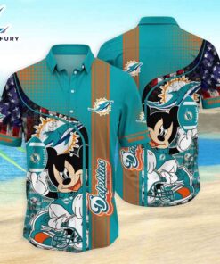 Miami Dolphins Hawaiian Shirt Miami…