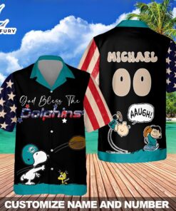 Miami Dolphins Snoopy 4th Of…