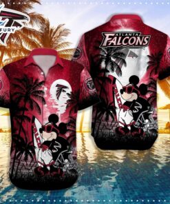 Mickey Atlanta Falcons Hawaiian Shirt