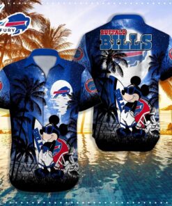 Mickey Buffalo Bills Hawaiian Shirt