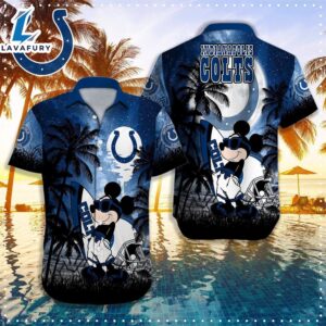 Mickey Indianapolis Colts Hawaiian Shirt