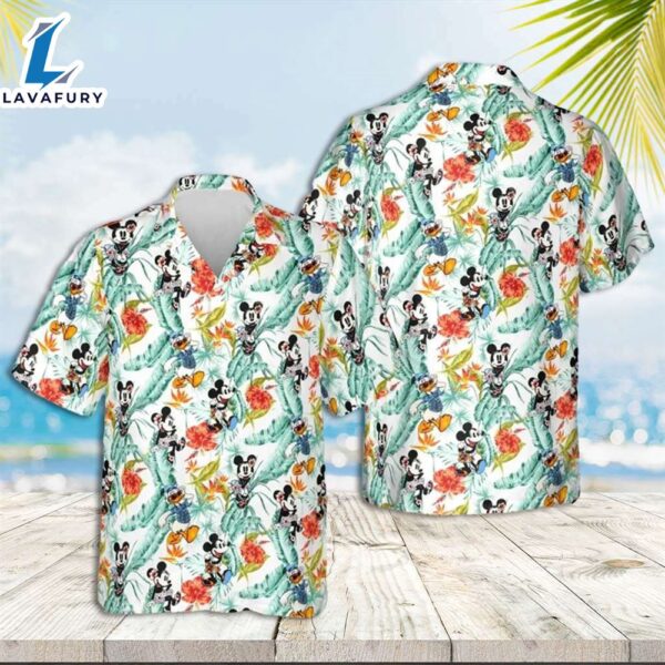 Mickey Mouse Hawaiian Shirt Disney At The Beach Hawaiian Shirt