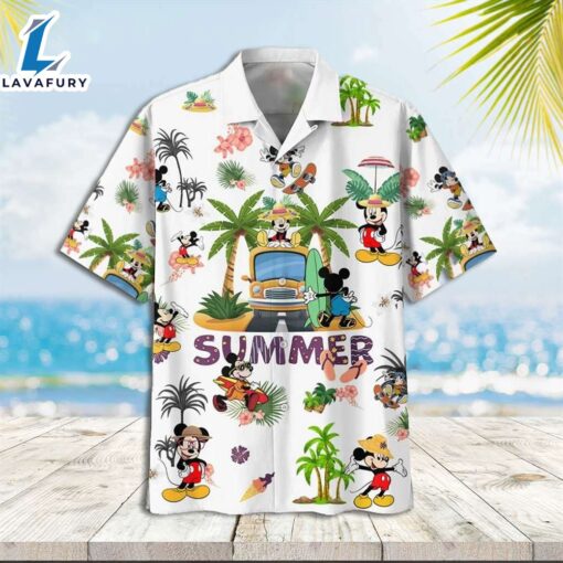 Mickey Mouse Hawaiian Shirt Mickey Disney Summer Vacation Hawaiian Shirt